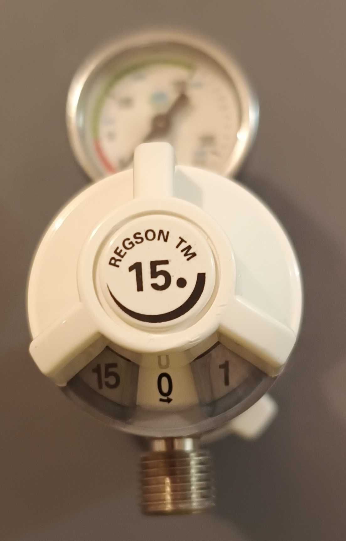Редуктор (регулятор тиску) медичний 0-15 л/хв. REGSON TM2 (Франція).