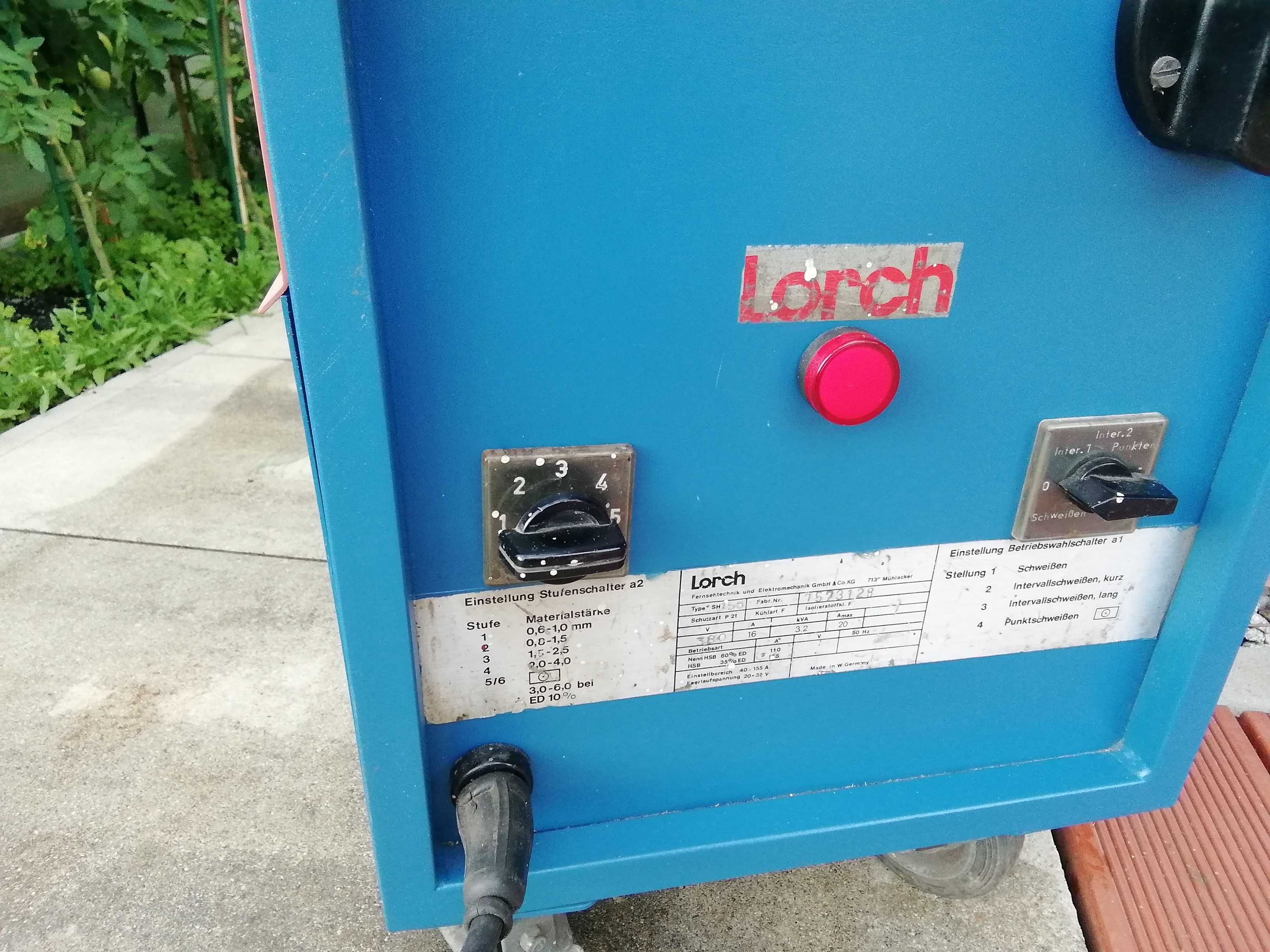 Spawarka transformatorowa Lorch 380v