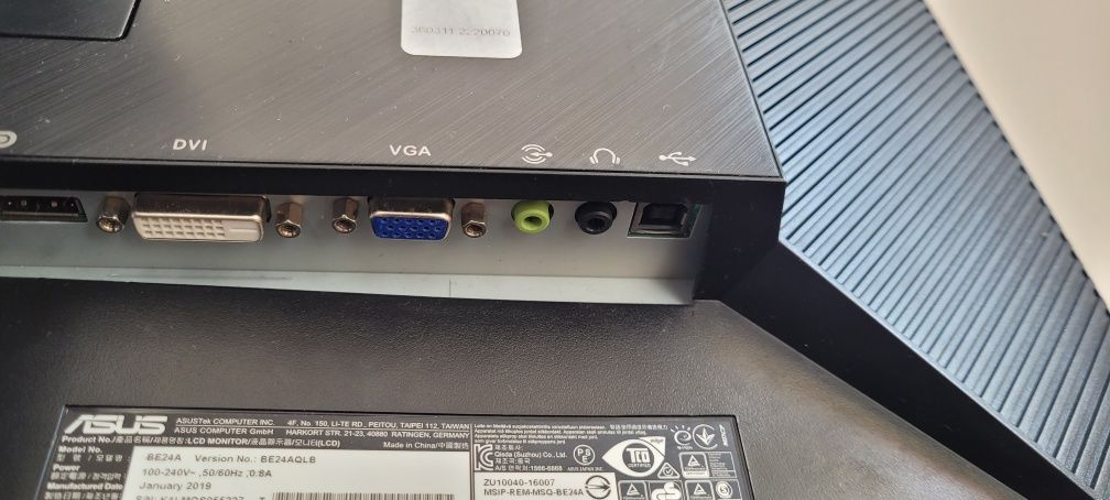 Monitor ASUS 60Hz