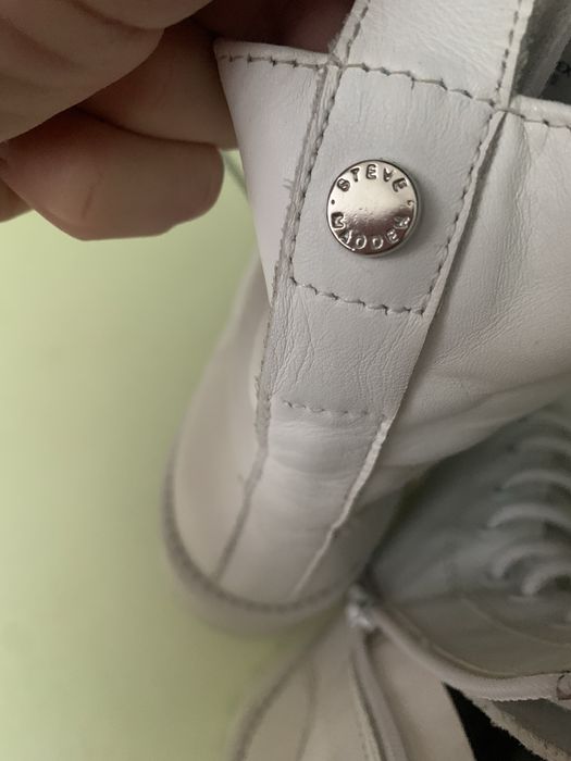 Шкіряні чоботи, черевики, ботинки Steve Madden Tornado