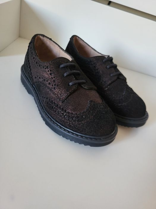 Buty skórzane chłopięce, nowe,Unisa ,24