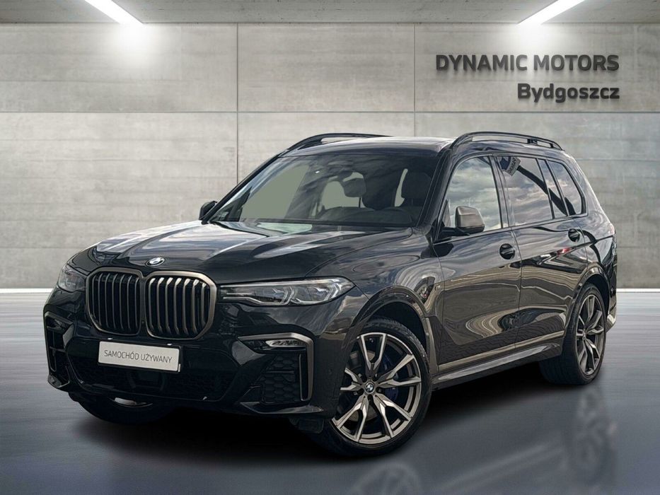 BMW X7 BMW X7 xDrive50d, 6 osobowy, 1 wł, Salon PL, VAT23%, Serwis ASO