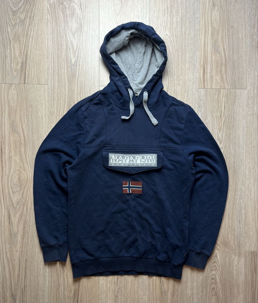 Napapijri Bluza z kapturem Hoodie Gorpcore Casuals Streetwear