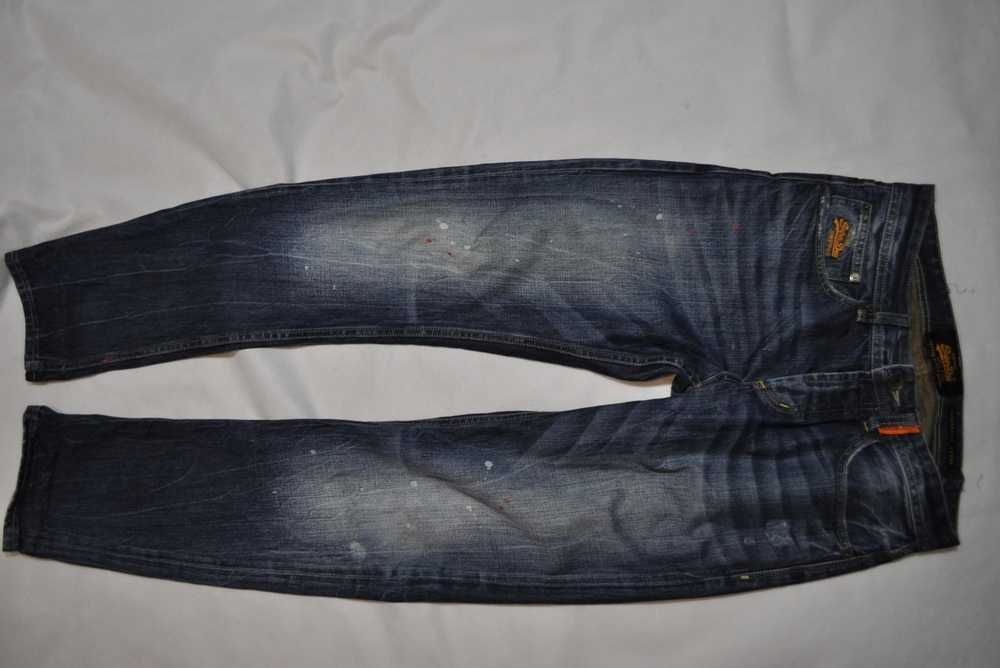 SUPERDRY S 81cm 30/32 męskie spodnie jeansowe slim s8v