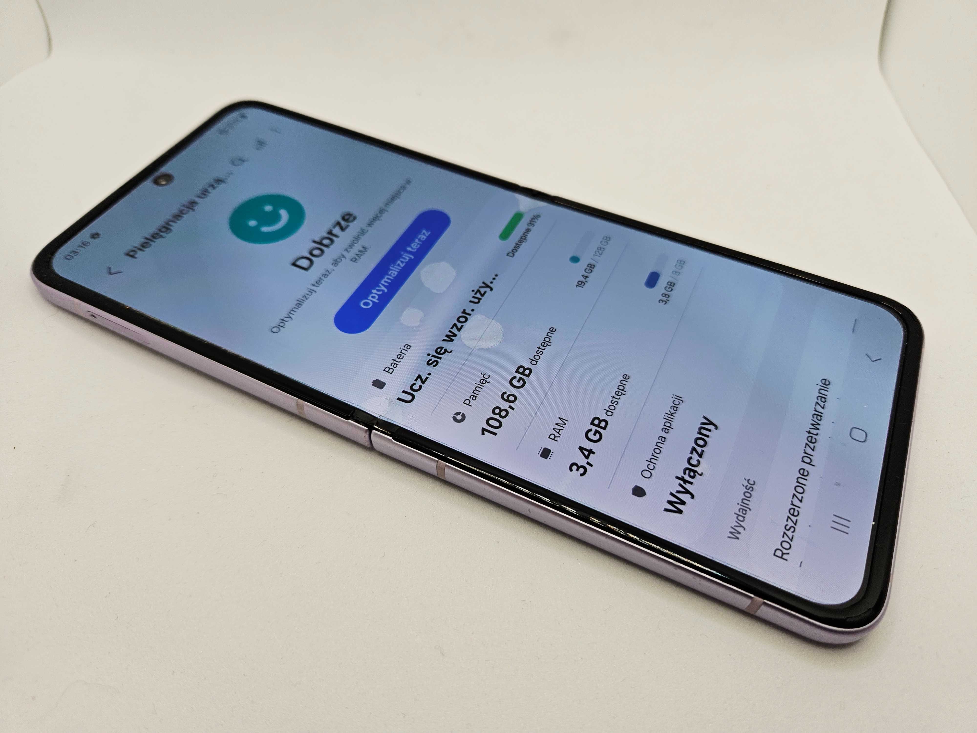 Smartfon Samsung Galaxy Z Flip3 8 GB / 128 GB 5G - BEZ RAT BEZ SIECI