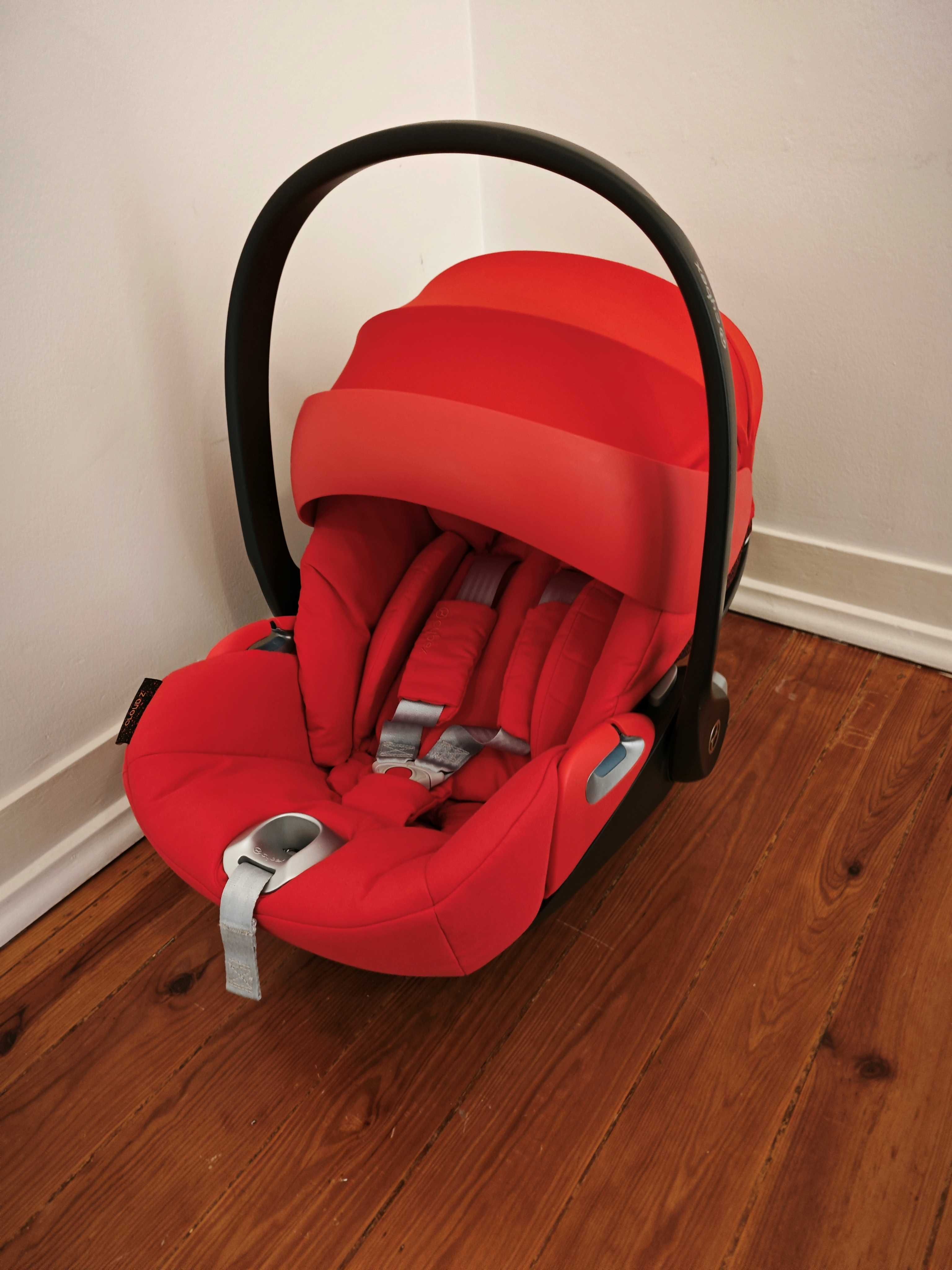 Conjunto Cybex 0 a 4 anos: Ovo Cloud Z i size + Sirona Z i size + base