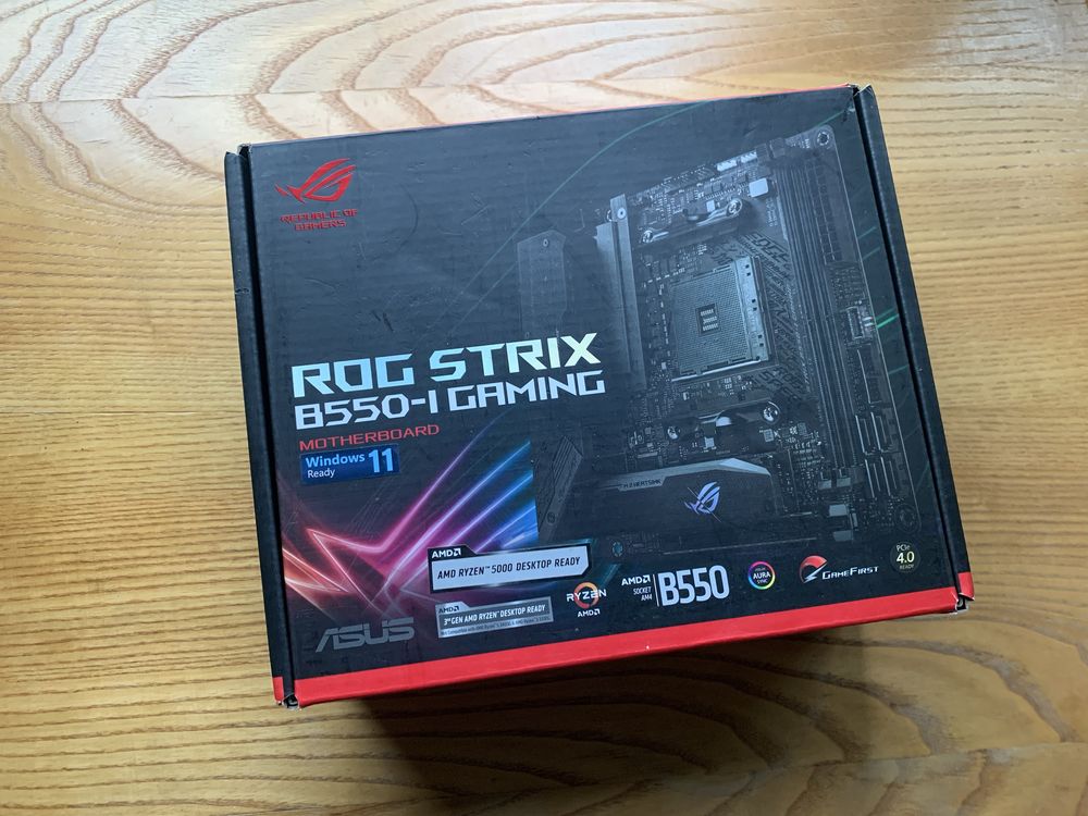 Asus STRIX B550-I Gaming AM4 PCI-E4.0 ITX