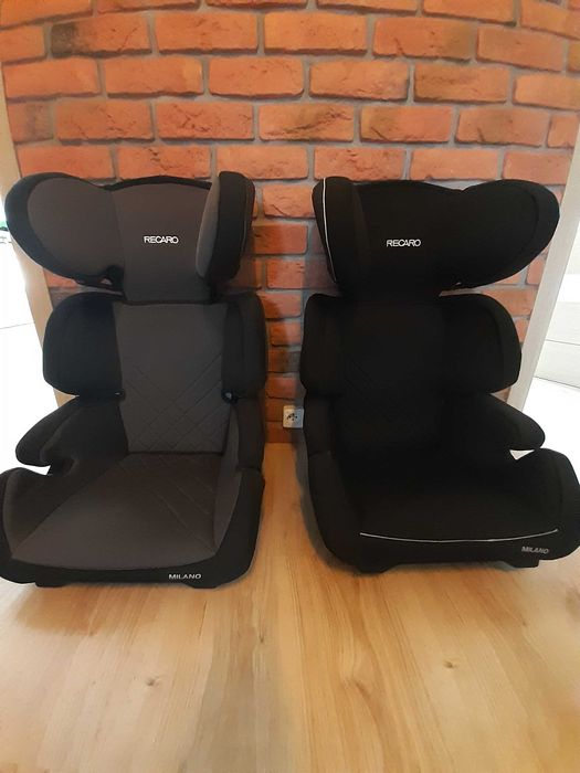 Foteliki samochodowe RECARO 15-36, każdy za 100zł