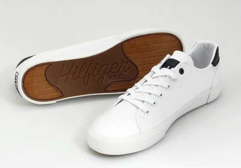Sneakersy buty trampki białe męskie Tommy Hilfiger Pawleys rozm 44,5