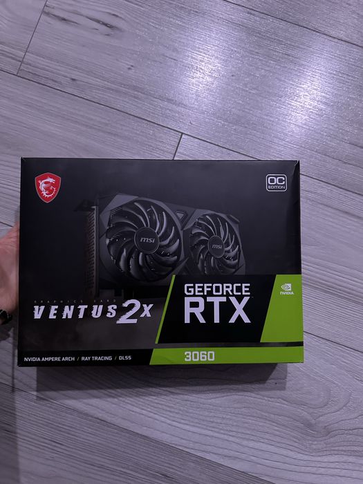 Відеокарта MSI GeForce RTX 3060 12gb VENTUS 2X OC
