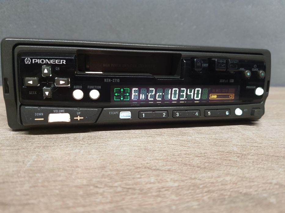 Radio samochodowe Pioneer KEH-2710 Kaseta, Klasyk Oldtimer Bmw 1998r