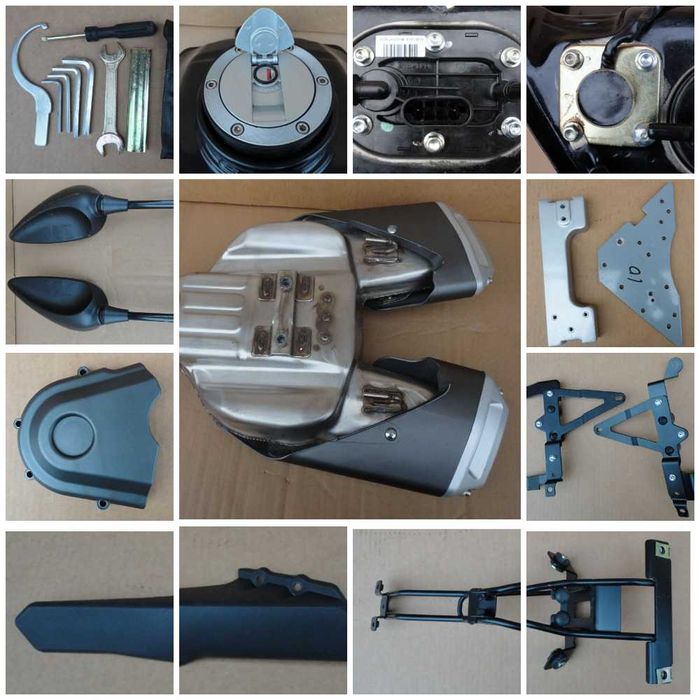 Benelli tnt 600 глушитель крышка бака замок бензонасос датчик зеркала