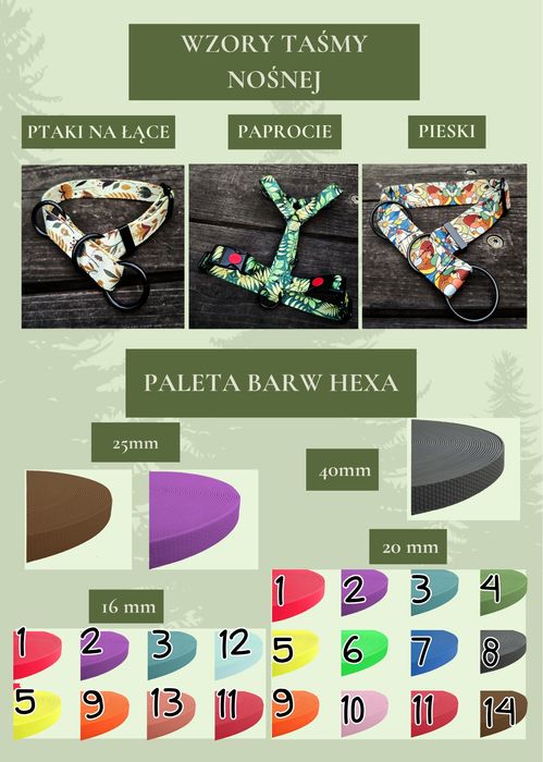 Wodoodporne szelki GUARD dla psa HEXA