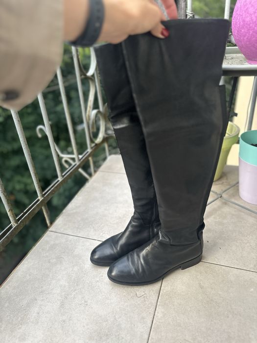 Чоботи-ботфорти б/у