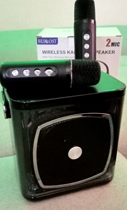 Bezprzewodowy głośnik i mikrofon do karaoke Bescost YS-308-nowy