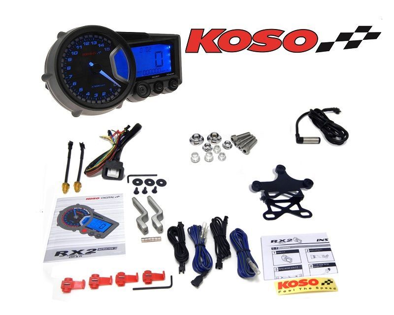 painel universal koso rx2+ gp style