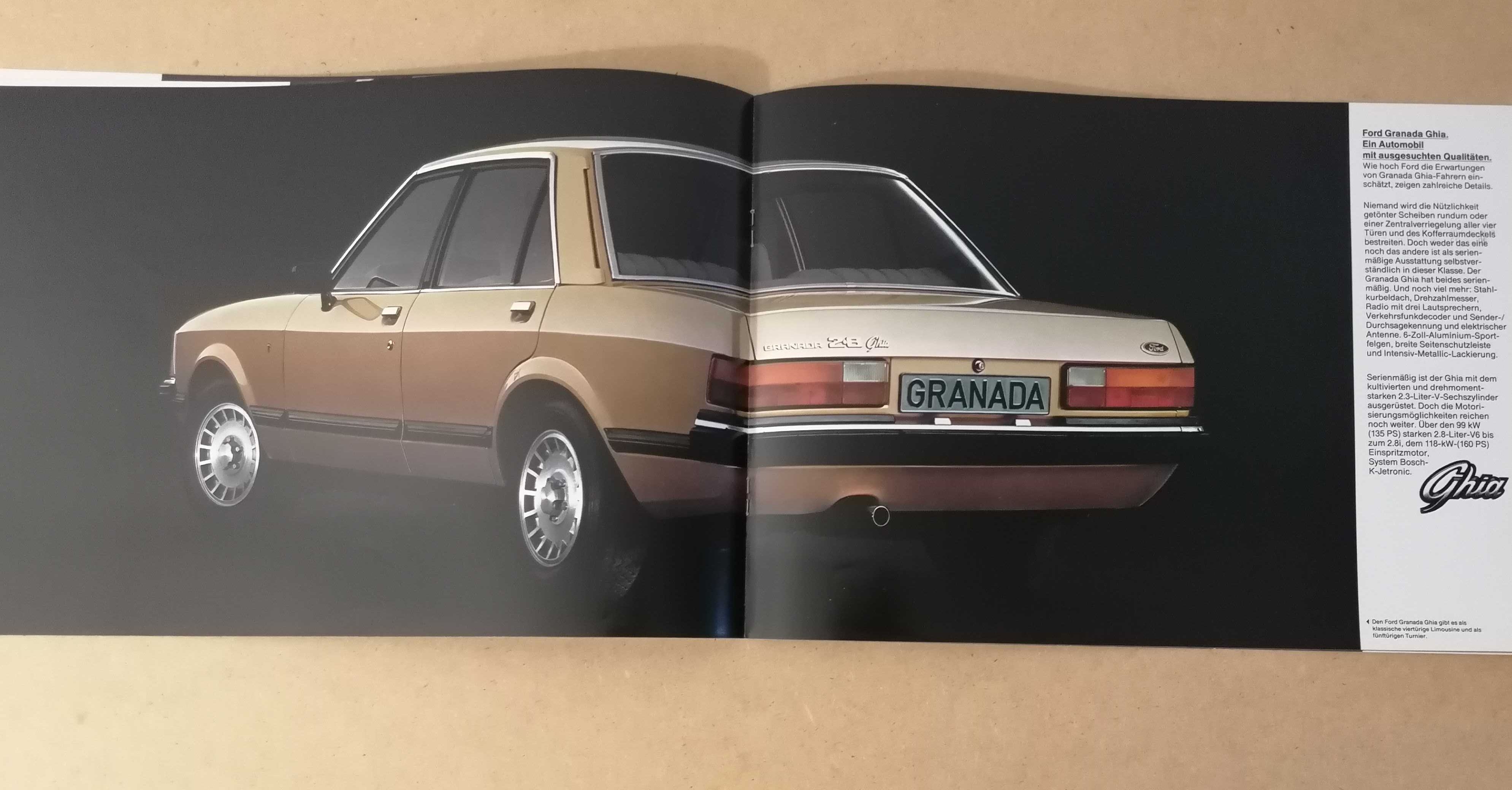 Prospekt Ford Granada