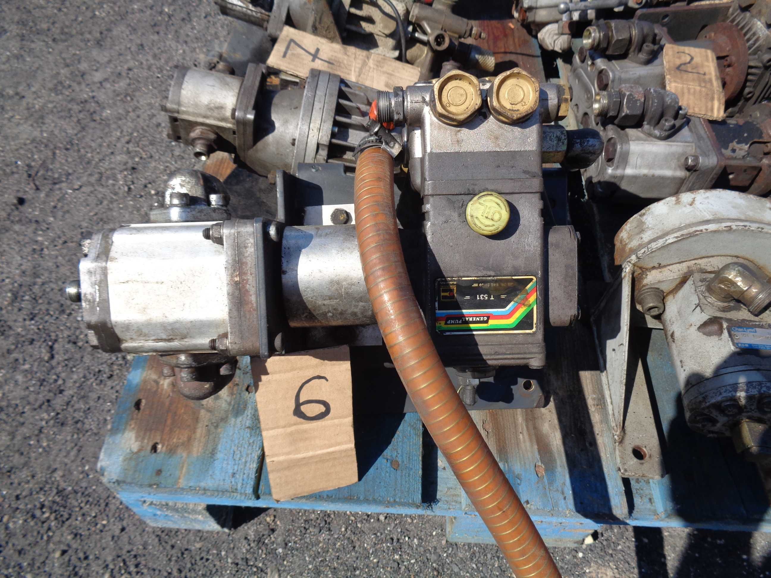 Myjka ciśnieniowa z napędem hydraulicznym Hardi / Speck /General Pump