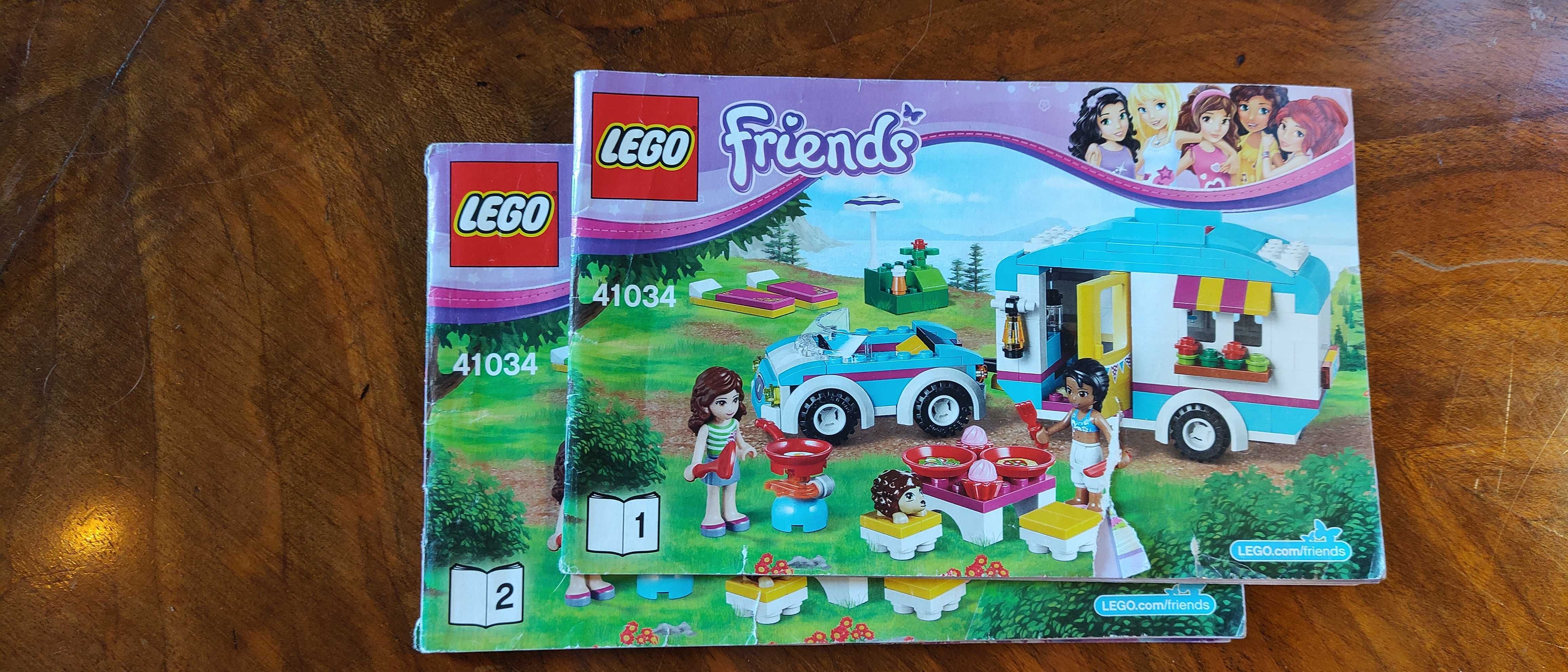 Klocki LEGO FRIENDS, zestaw nr 41034, przyczepa kempingowa