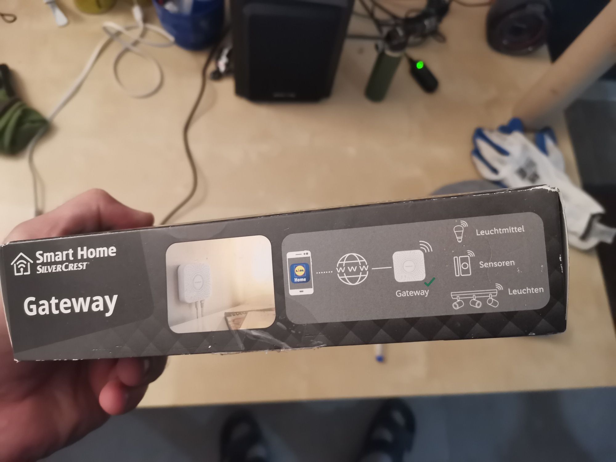 6x plafon LED RBG wifi 20W plus moduł sterujacy POLECAM