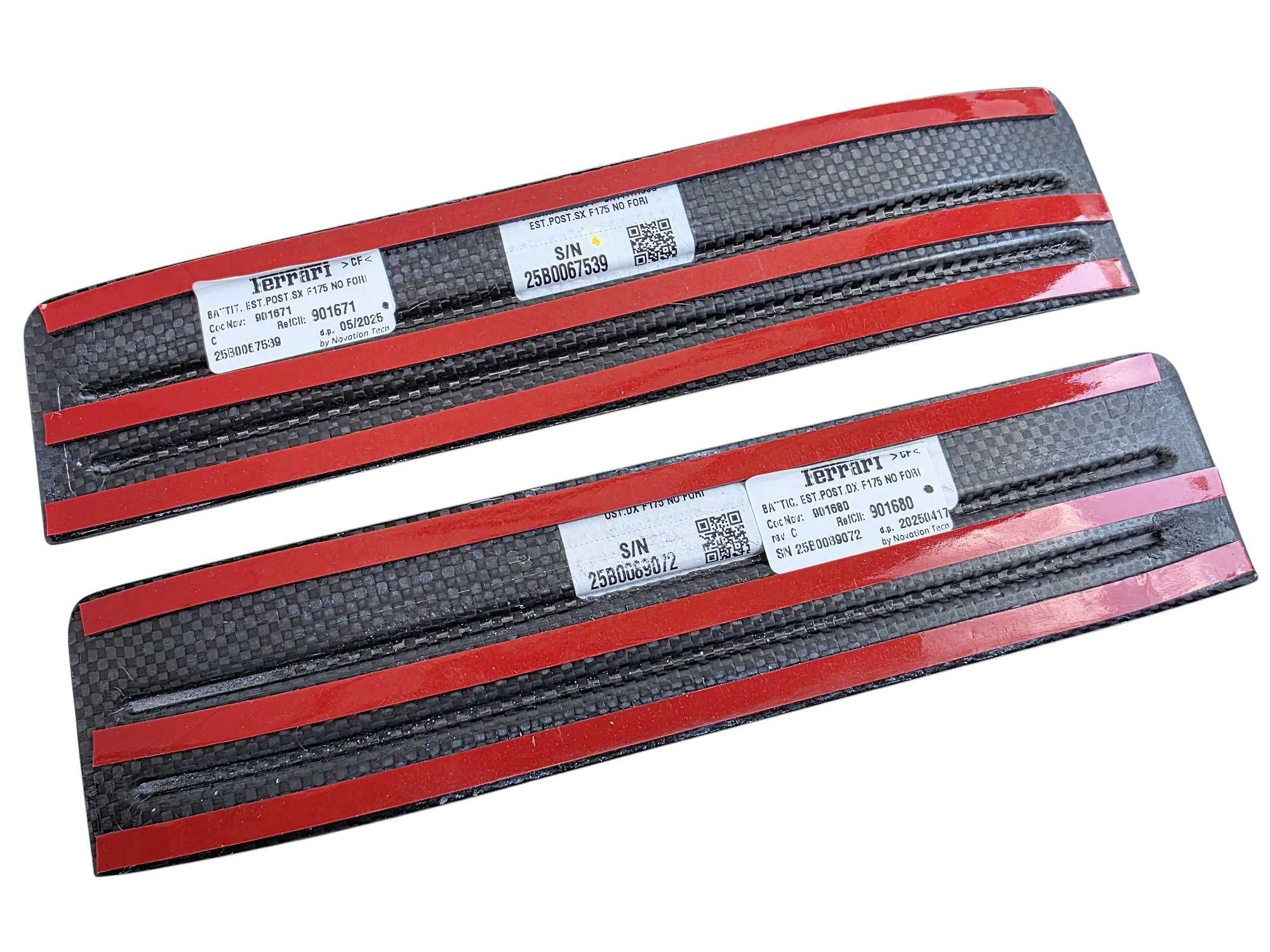 Ferrari Purosangue - listwa progu próg Rear Outer Kickplate CARBON