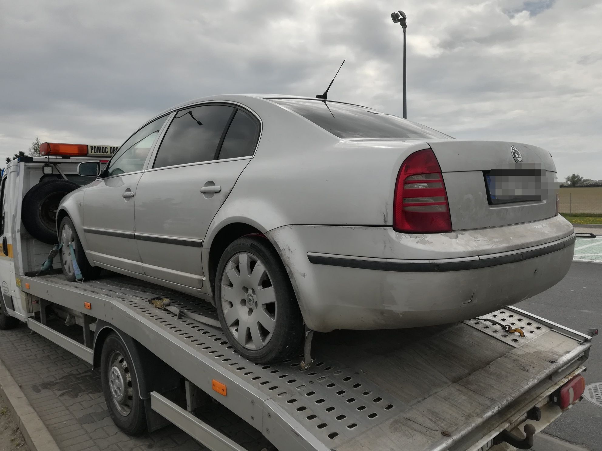 Skoda superb 1 cała na części 2.5 V6 TDI automat lakier 9102