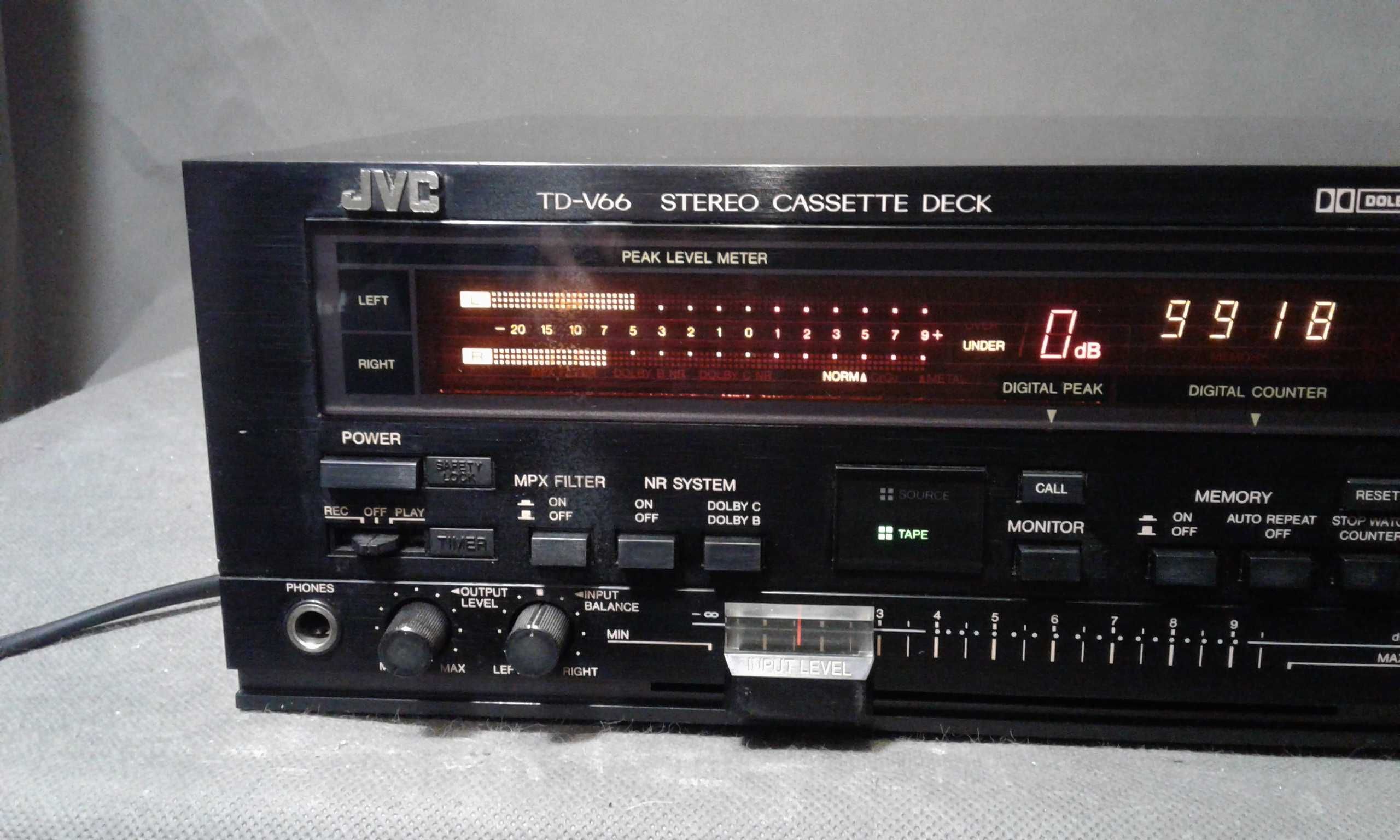 JVC TD-V66,magnetofon kasetowy