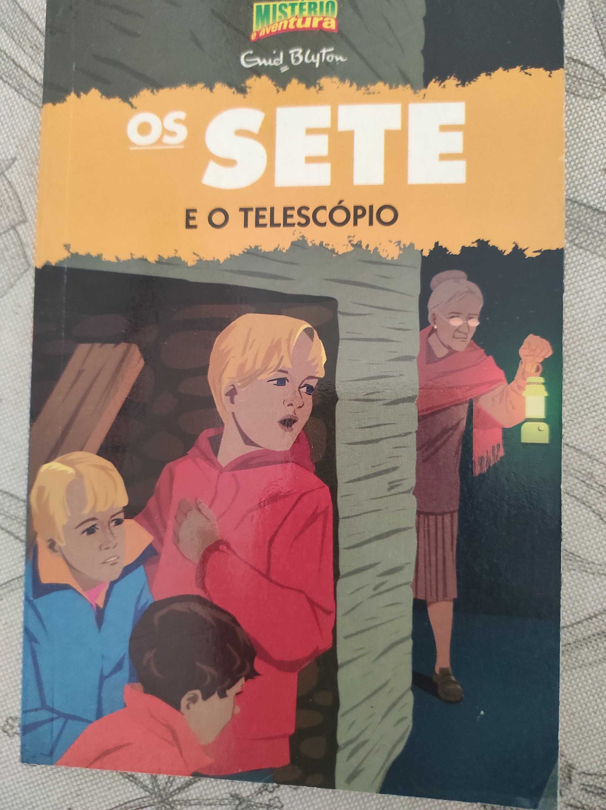 Livro ""Os Sete e o Telescópio"