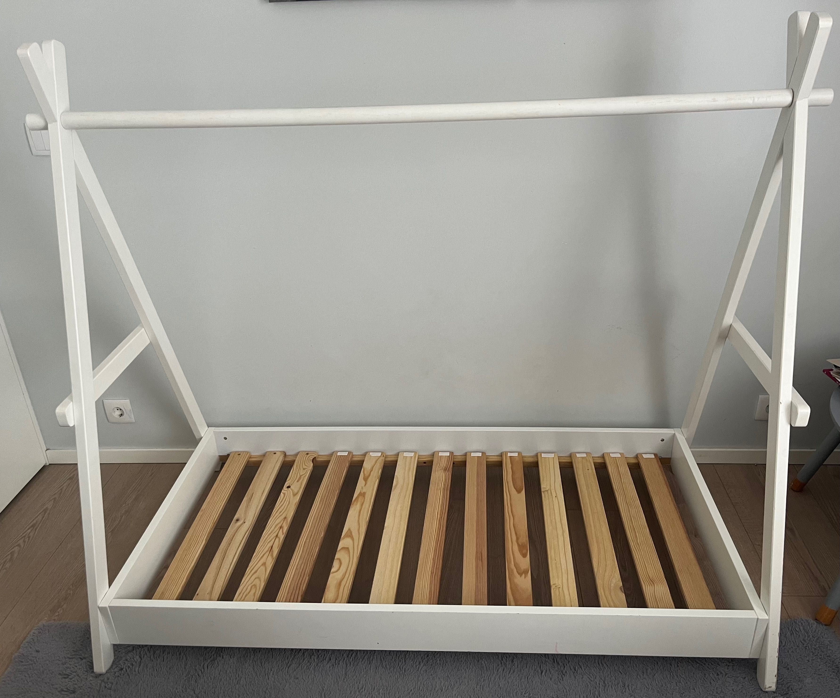 Cama criança Montessori Tupi branca