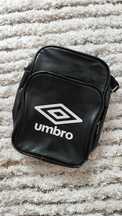 Torebka na ramię Saszetka czarna umbro unisex męska skóra ekologiczna
