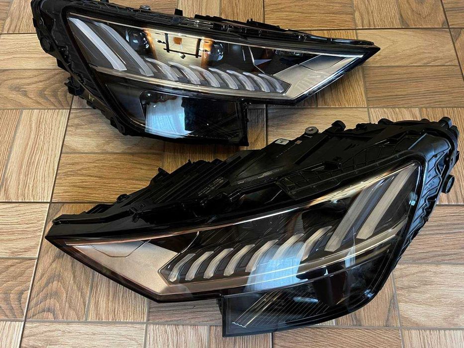 Фары Audi Q8 ЛЕД MATRIX Ауди Ку8 Фонари  ку 8 Фара Матрица Traide IN