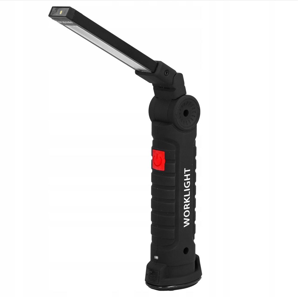 Latarka warsztatowa led akumulatorowa COB robocza USB 5w1