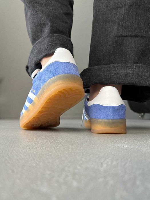 Кросівки Adidas Gazelle blue premium
