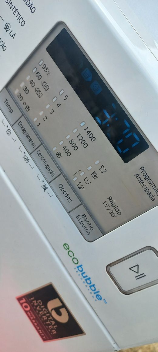 Maquina Lavar Roupa  SAMSUNG  9 Kg. Com Garantia.  Entrega Gratis