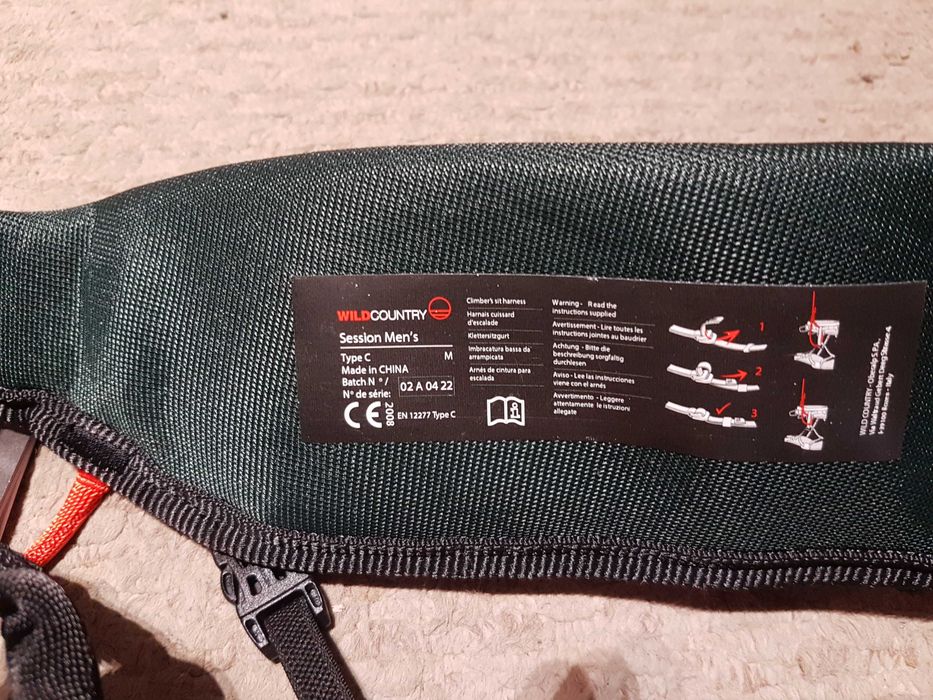 Uprząż wspinaczkowa Wild Country SESSION MEN'S