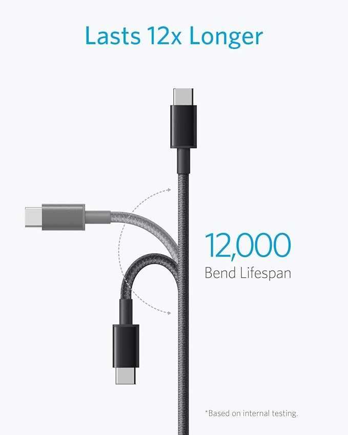 ANKER kabel do ładowarki USB A na USB C 5szt