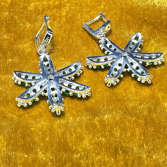 Brincos prata 925 ,medida 5 cm