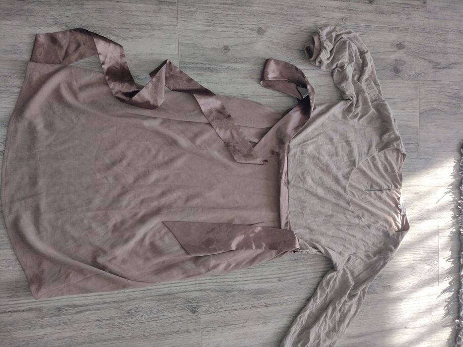 Zestaw ubrań ciążowych r. S/M sukienka spodnie