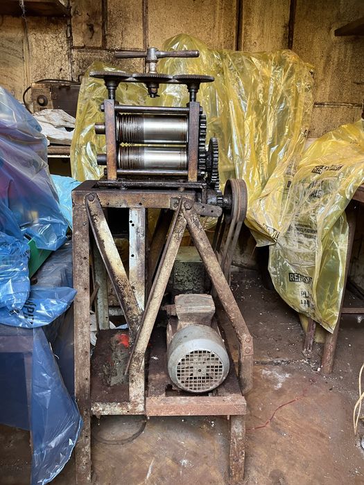 Walcownica Walcarka Elektryczna do prętów drutu srebrnego