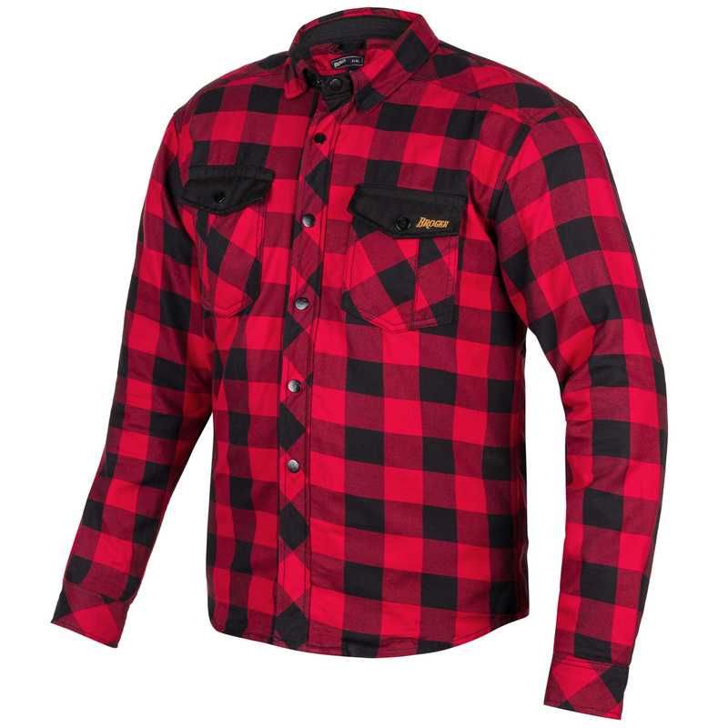 Harley Koszula Broger Alaska red & black OSTATNIA SZTUKA