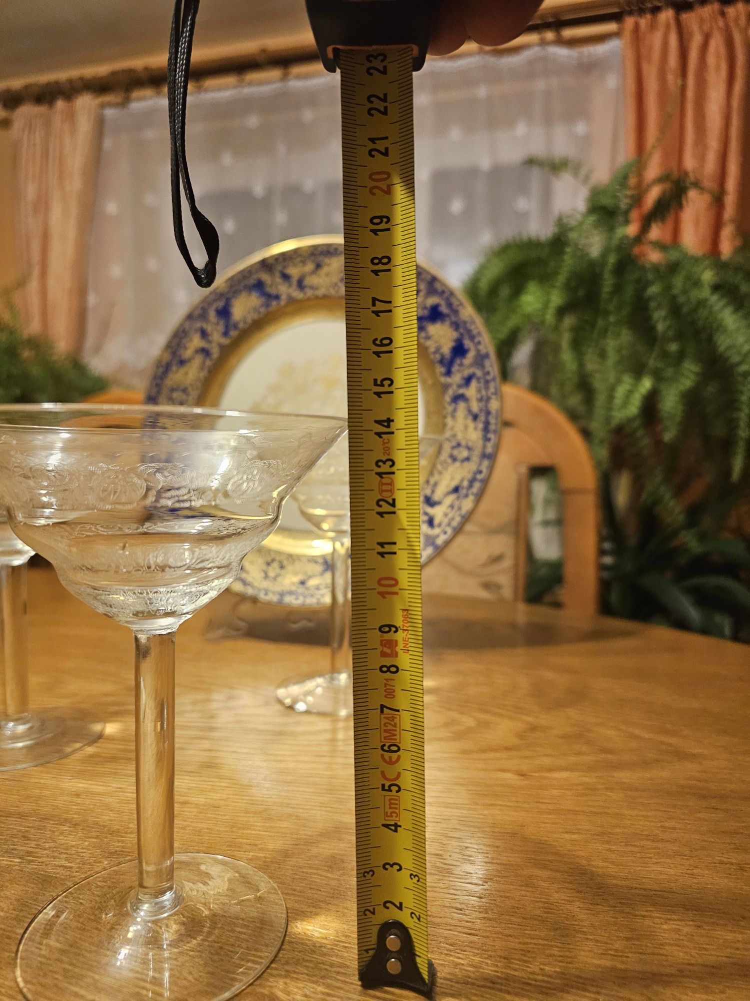 Kieliszki do martini vintage Bohemia