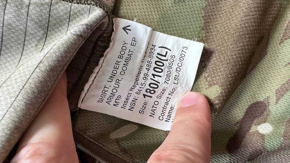 Bluza Combat Shirt MTP L + rękawiczki Multicam m- tac + buff Multicam