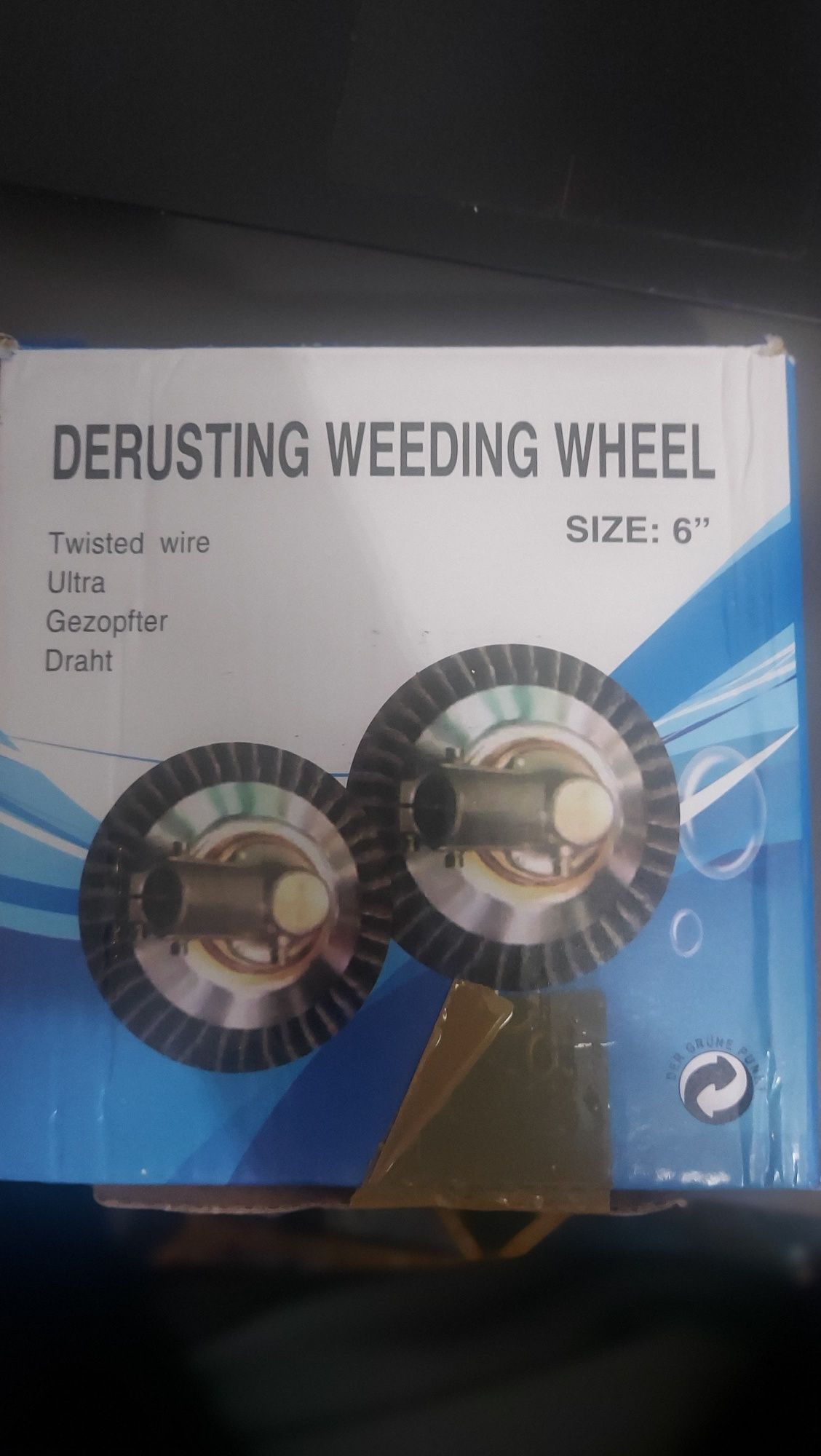 Szczotka druciana DERUSTING WEEDING WHEEL G-1022