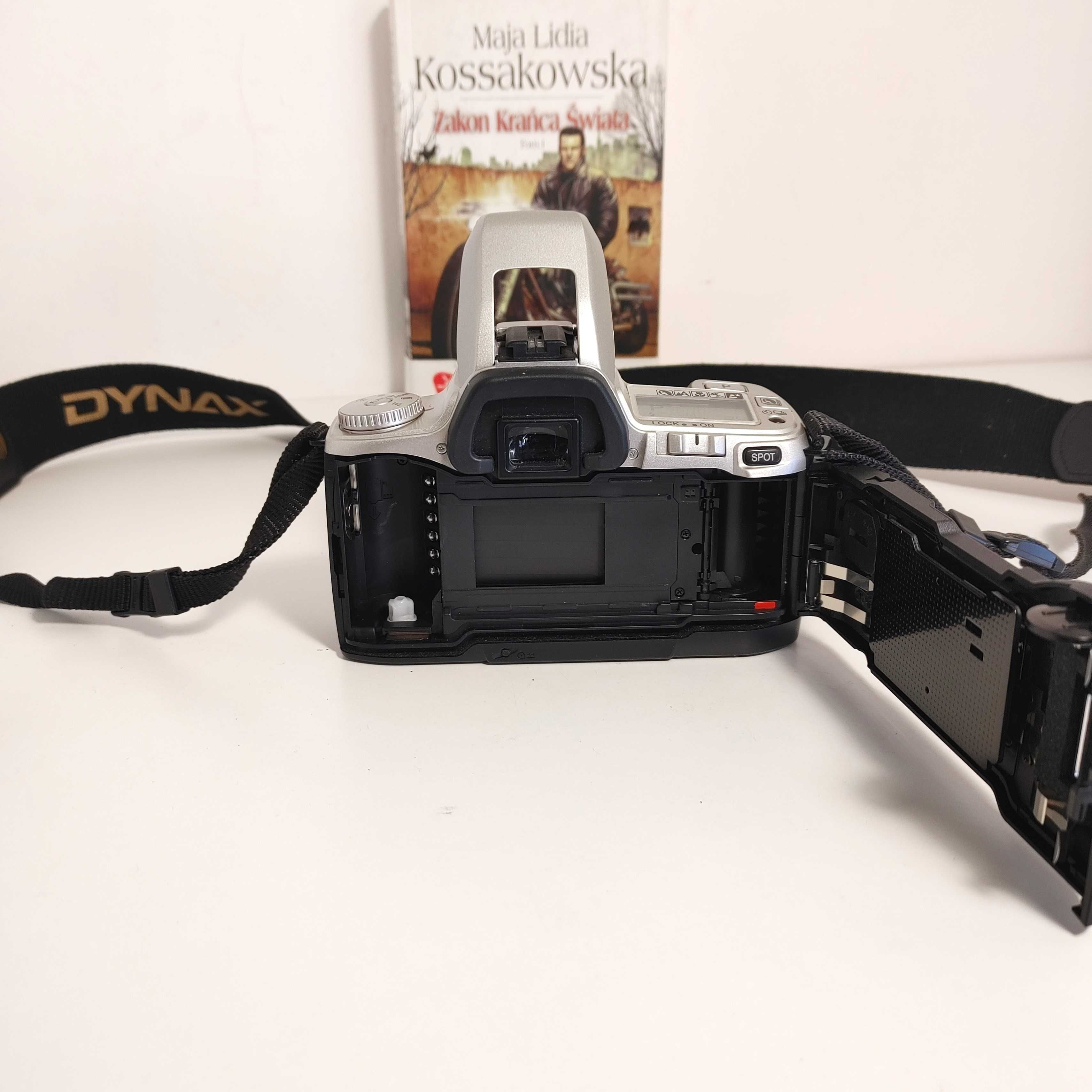Ładna lustrzanka analogowa na początek Minolta Dynax 404si z 35-80mm