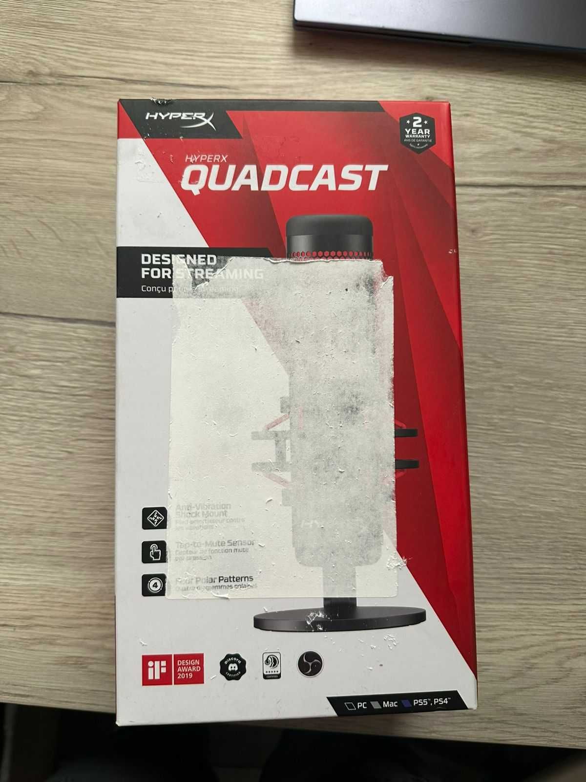 HyperX QuadCas mikrofon