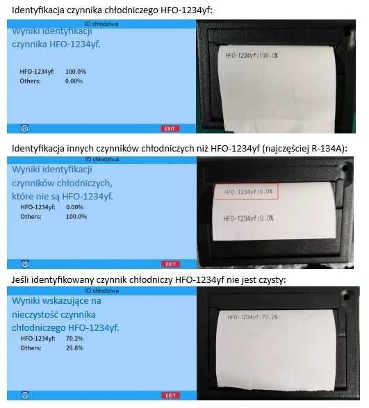 Automat Stacja Klimatyzacji 2 Czynniki DualGas R134AR1234YF Analizator