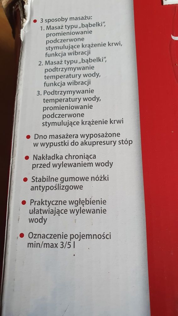Masażer do stóp  MPM