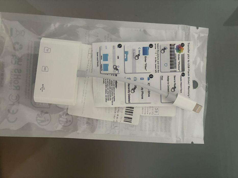 Leitor cartões para iphone