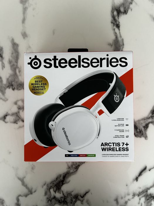 Steelseries Arctis 7+ Branco c/ garantia