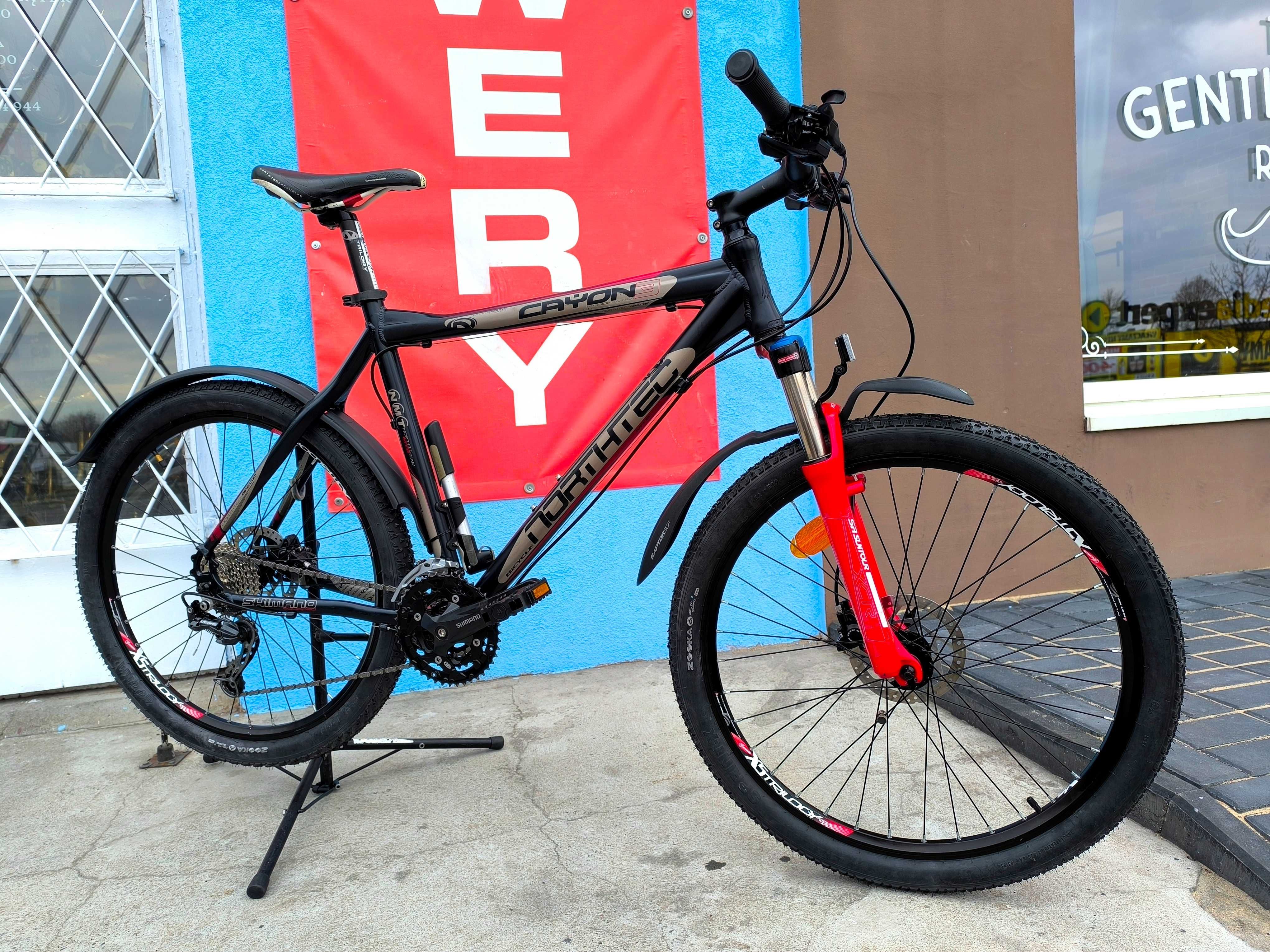 PIĘKNY NORTHTEC CAYON 3 Roz. 21" Koła 26 *Hydraulika Shimano* Deore!!